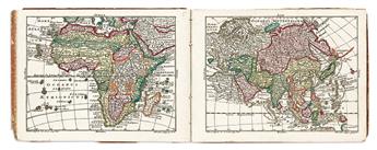 (MINIATURE ATLAS.) Tobias Conrad Lotter; and Tobias Lobeck. Atlas Geographicus Portatilis.